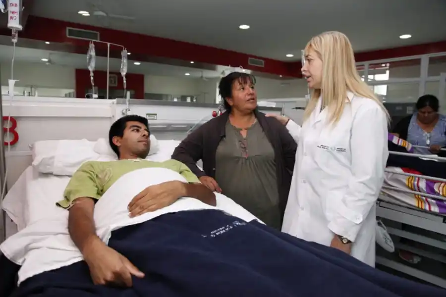 René volvió a la vida luego de una larga pelea.