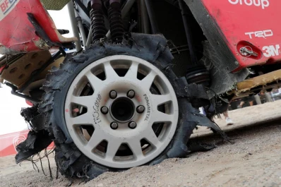 Dakar 2019: no hay rueda que aguante