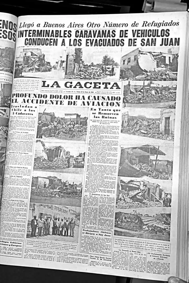 ENVIADOS. La tapa mostraba las primeras imágenes obtenidas por nuestro fotógrafo. 