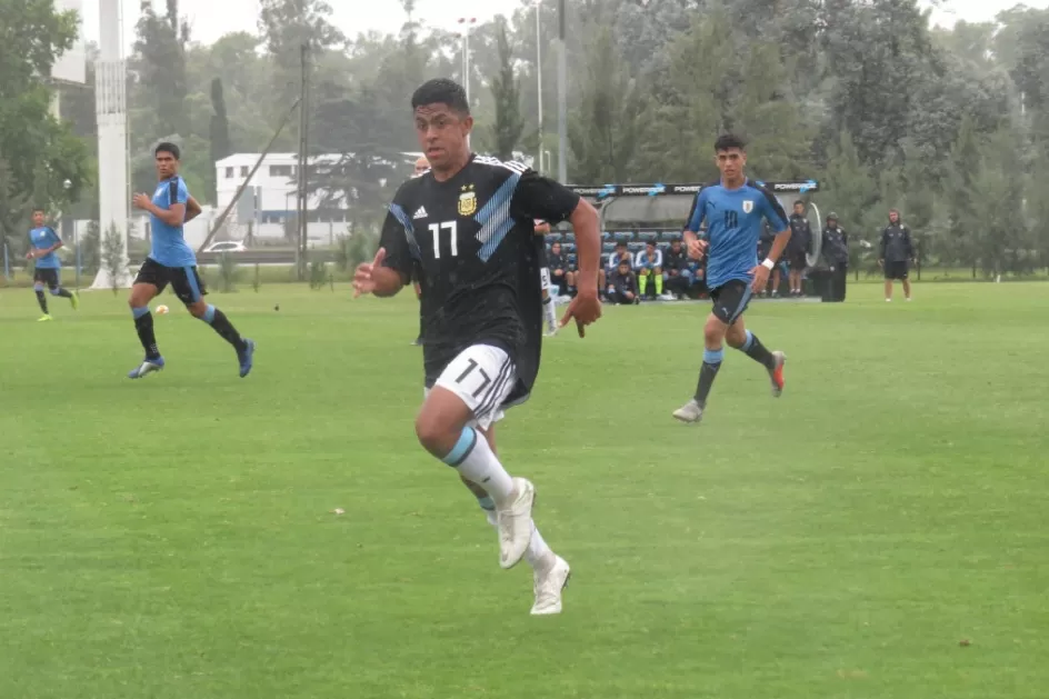 El seleccionado sub 17 de Argentina empató con Uruguay en Ezeiza