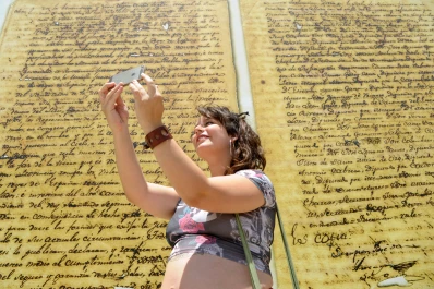 El Museum Selfie Day recaló también en la Casa Histórica