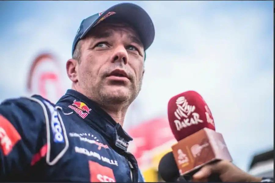GANADOR. Loeb se adjudicó la etapa 8; sigue viendo desde lejos a Al-Attiyah. twitter @SebastienLoeb 