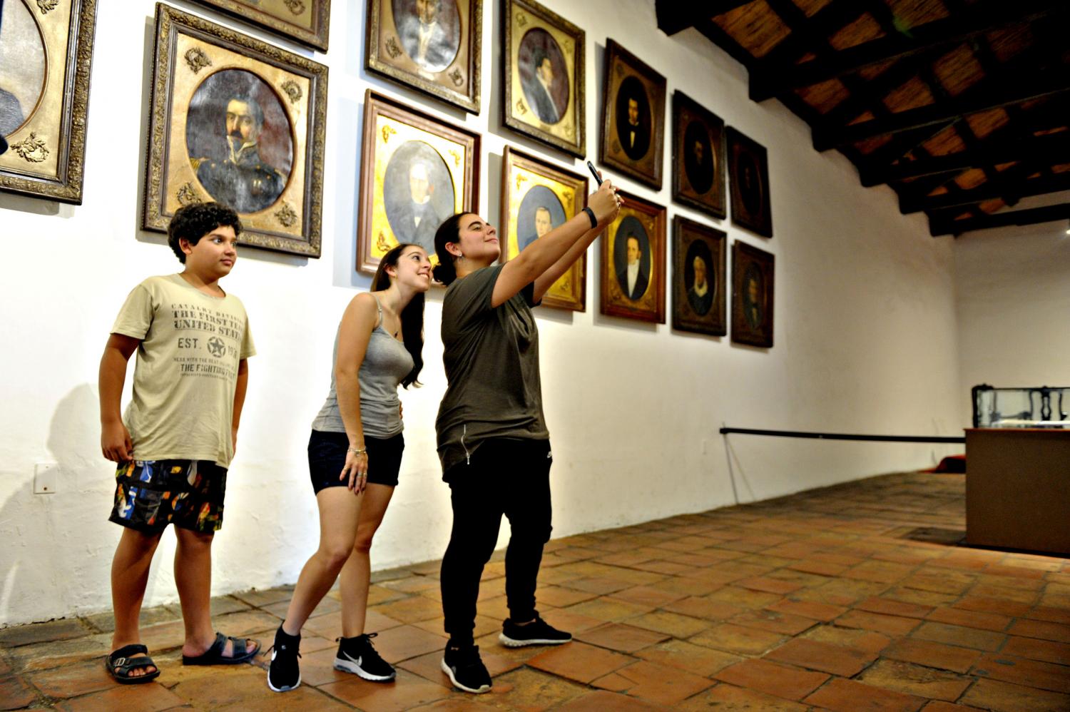 El Museum Selfie Day recaló también en la Casa Histórica 