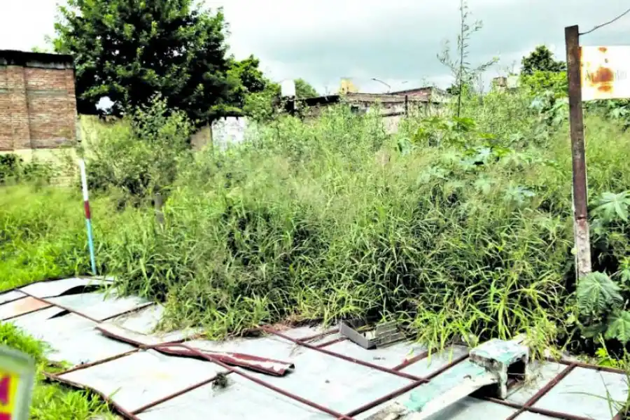 La calle se hundió en Juan José Passo al 1.200