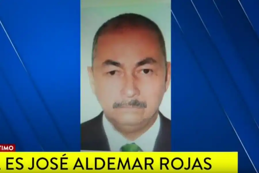 EL PRESUNTO AUTOR. José Aldemar Rojas Rodríguez, de 57 años. 