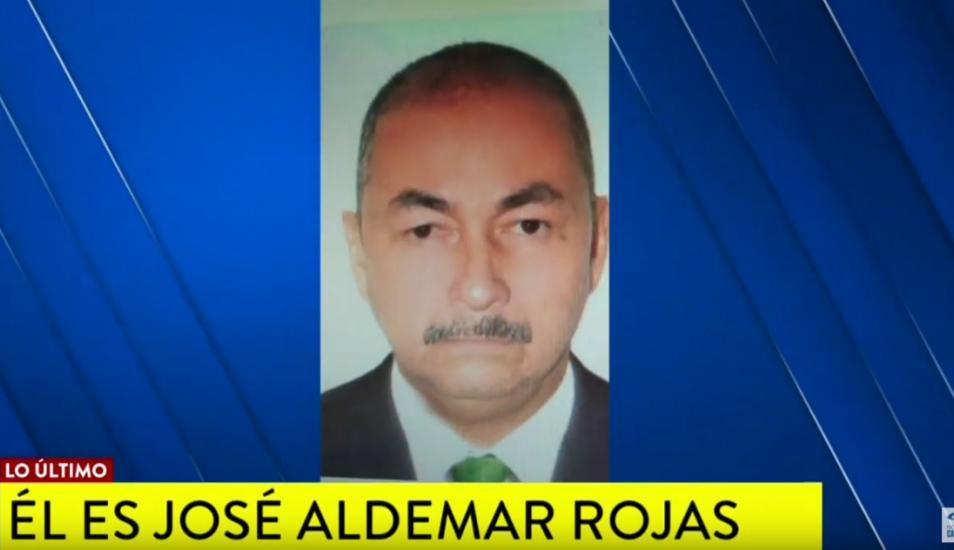 EL PRESUNTO AUTOR. José Aldemar Rojas Rodríguez, de 57 años. 