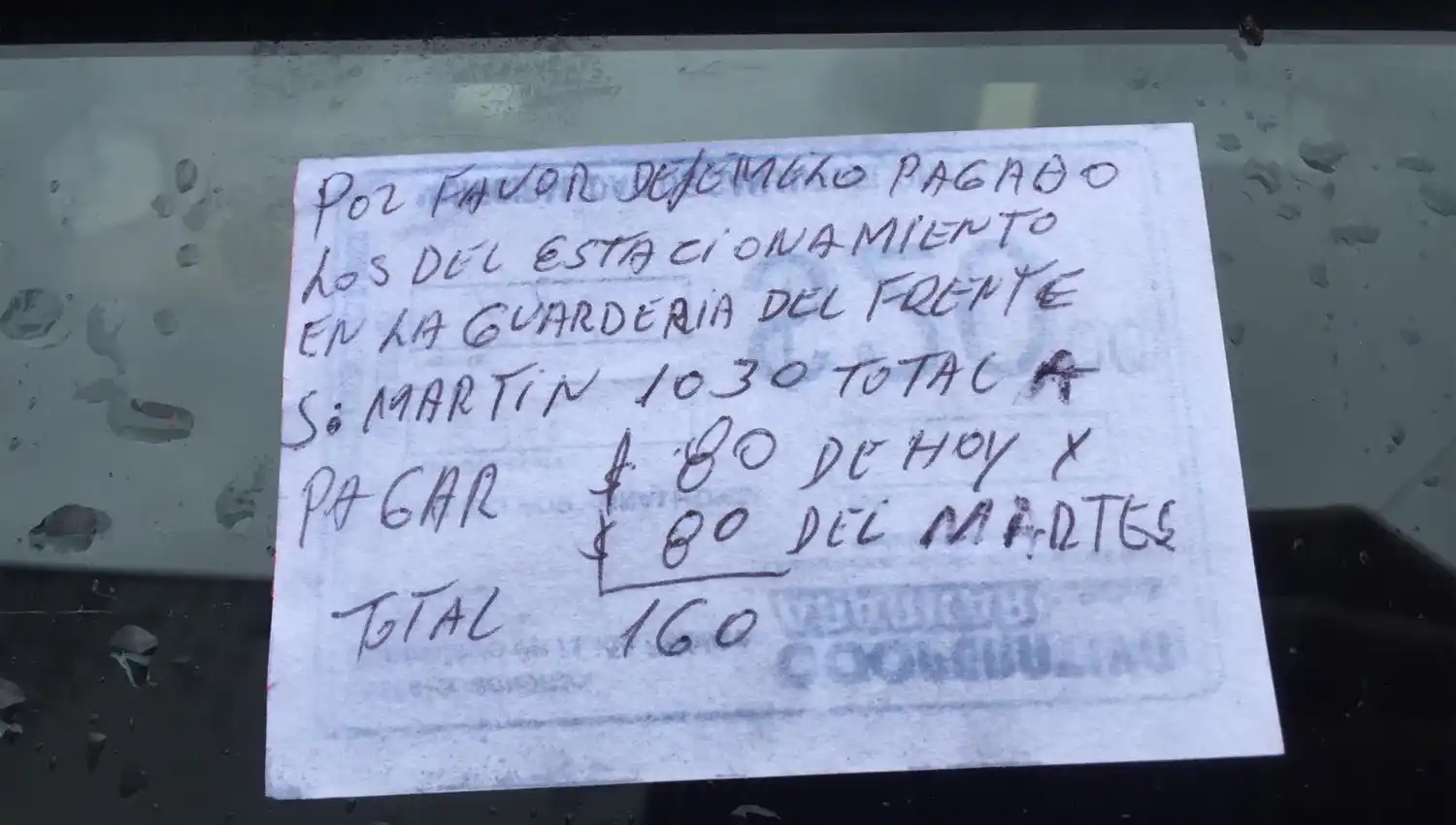 LA DEUDA. El mensaje del 