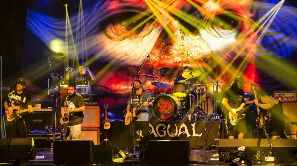 NAGUAL. La banda de rock con más de 15 años de historia no tocó nunca antes en los Valles Calchaquíes. prensa nagual 