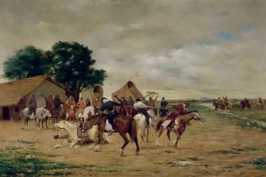  DESDE SIEMPRE. El pato migró del campo a las ciudades, de Buenos Aires al país. El deporte nacional continúa vigente. LA GACETA / Archivo 