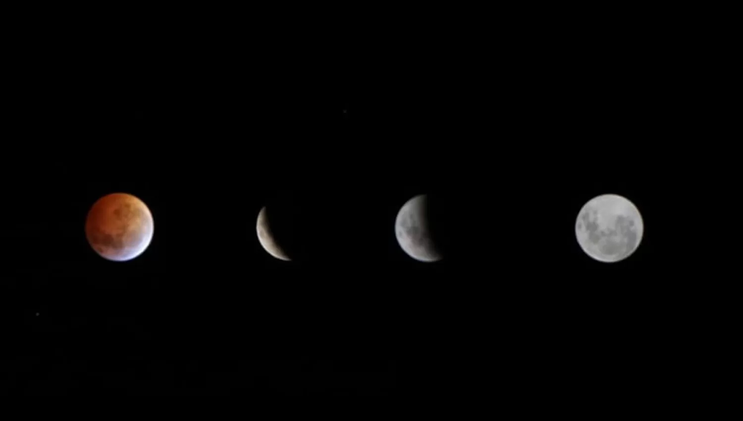 Eclipse lunar desde Ampimpa
