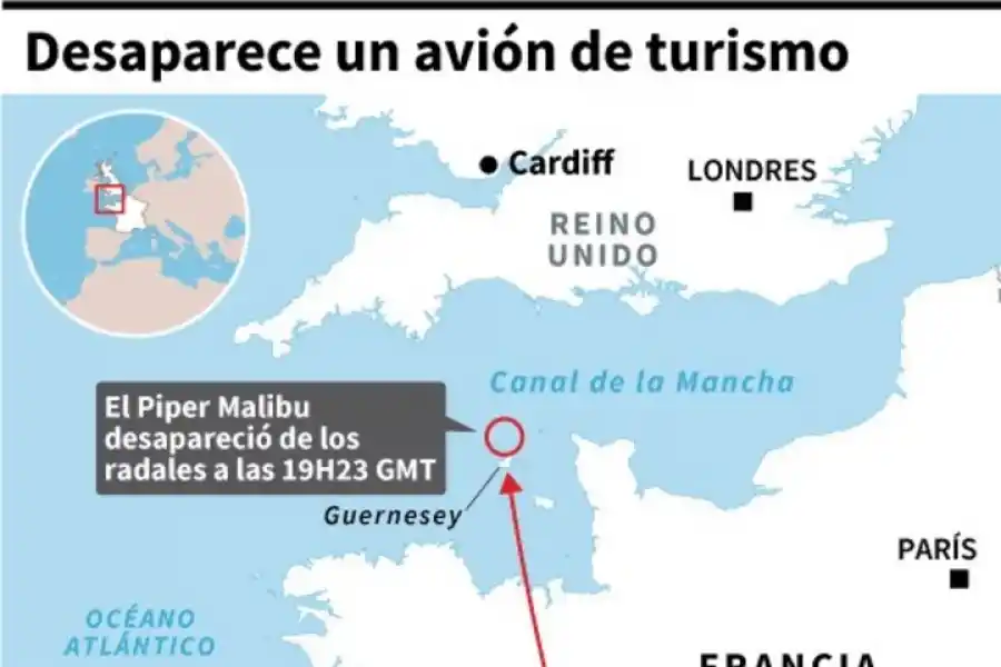 Búsqueda de Emiliano Sala: si cayeron al agua, no hay chances de encontrarlos con vida