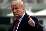 “Los venezolanos han sufrido bajo el régimen ilegítimo de Maduro”, dijo Trump