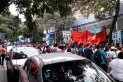 Protestaron frente a la Municipalidad en defensa de los trapitos