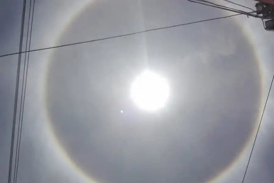 EN TAFI DEL VALLE. La imagen fue tomada en avenida Perón.