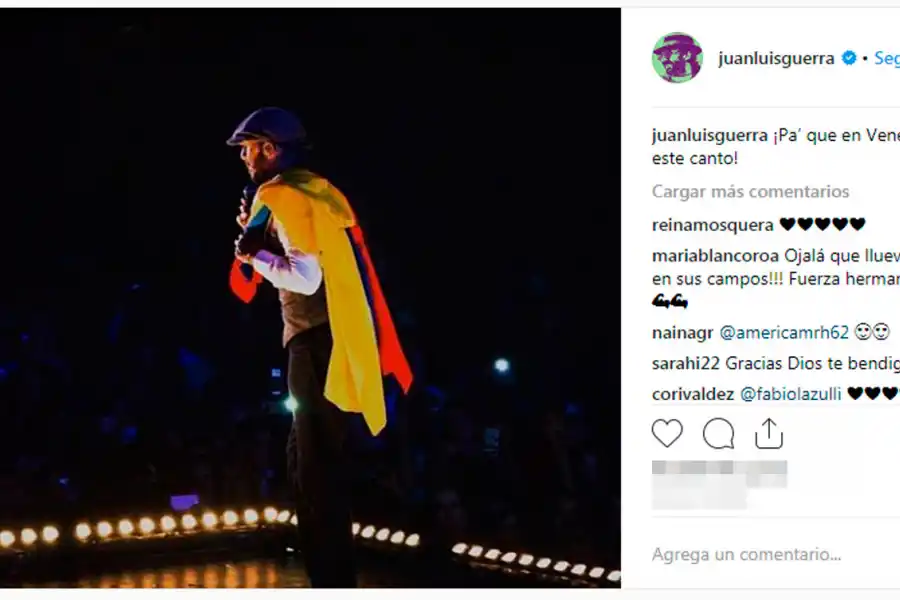 Montaner, Edgar Ramírez y Miguel Bosé: los famosos que apoyan a Guaidó