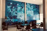 ¡Una pinturita! Así luce la nueva cantina de la que podrán disfrutar los hinchas de Atlético