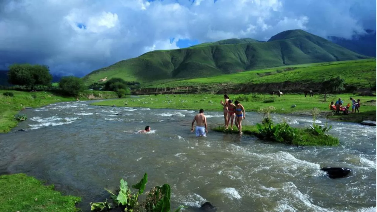 Creciente en el río de Tafí del Valle: recomendaciones para evitar algún tipo de peligro