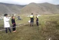 El joven que fue sorprendido por la creciente está con algunos golpes, pero fuera de peligro