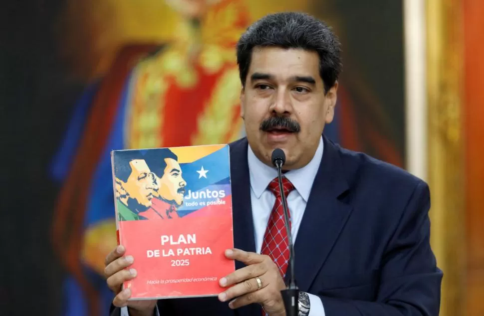 GOBIERNO. Nicolás Maduro presenta el plan de recuperación económica para su cuestionado segundo mandato. Reuters