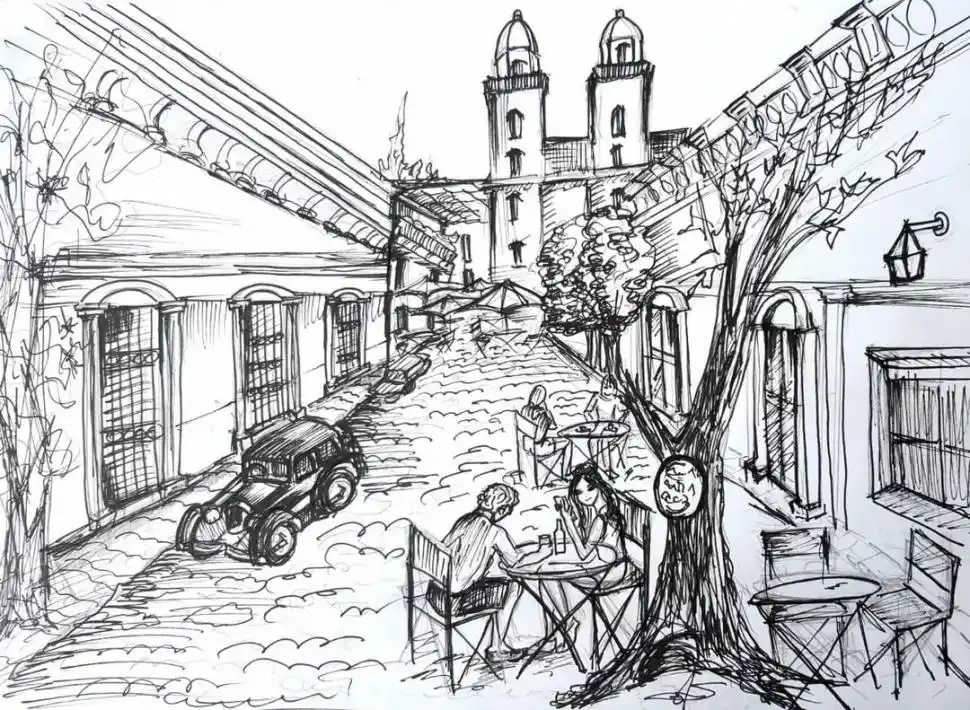 BARES. Calles adoquinadas y angostas caracterizan esta ciudad.