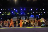 La delegación tucumana que homenajeó a Mercedes Sosa brindó un espectáculo sin fisuras