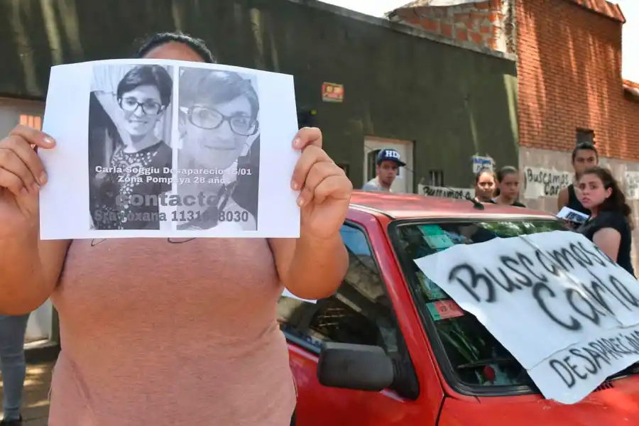 VÍCTIMAS. Carla Soggiu, 28 años.