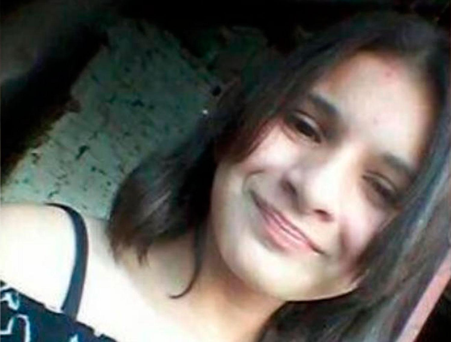 VÍCTIMAS. Angelina Cáceres, 13 años.