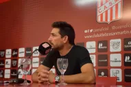 El gol en contra fue un golpe anímico, reconoció Coyette luego de la derrota de San Martín