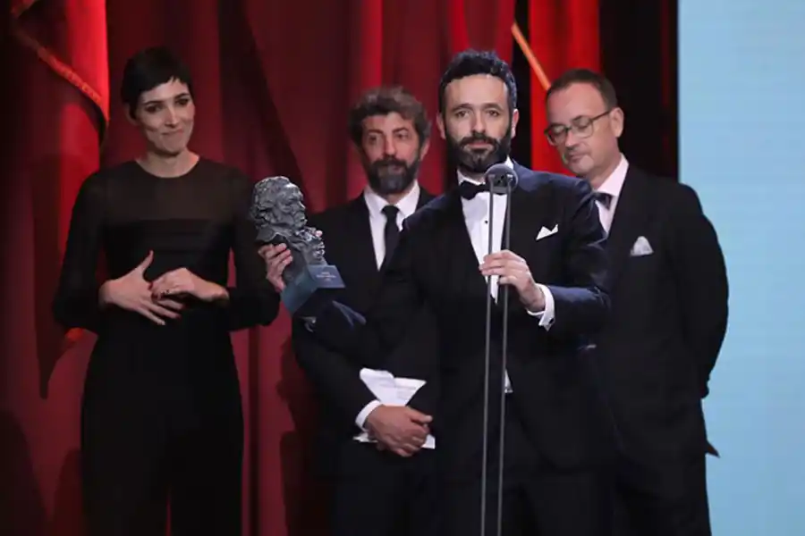 UNO DE LOS PREMIOS. Álvaro Brechner, Mejor Guión Adaptado en los Premios Goya 2019 por su trabajo en ‘La noche de 12 años’.