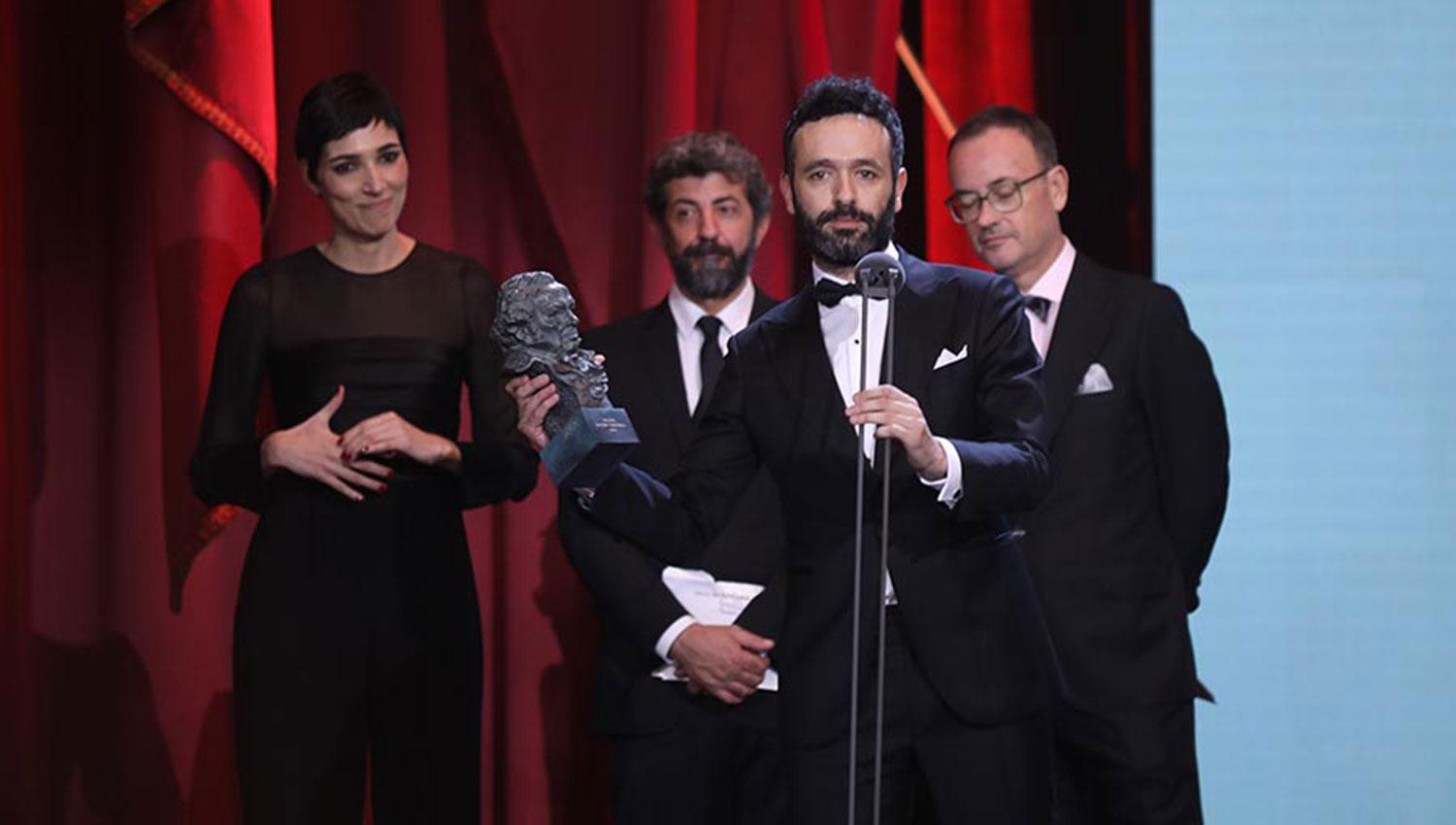 UNO DE LOS PREMIOS. Álvaro Brechner, Mejor Guión Adaptado en los Premios Goya 2019 por su trabajo en ‘La noche de 12 años’.