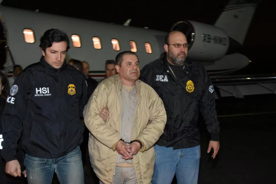 ESPOSADO Y ENJUICIADO. El narcotraficante se encuentra preso en EEUU. 