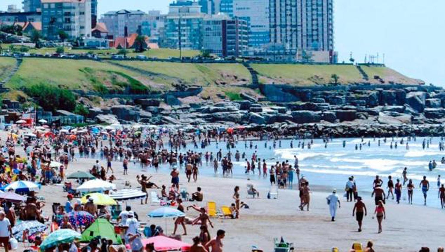 UNO DE LOS DESTINOS MÁS CONCURRIDOS. El verano 2019 eligió las playas de Mar de Plata como las opciones n° uno.