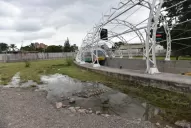 La Municipalidad construye una plaza en la zona de los túneles