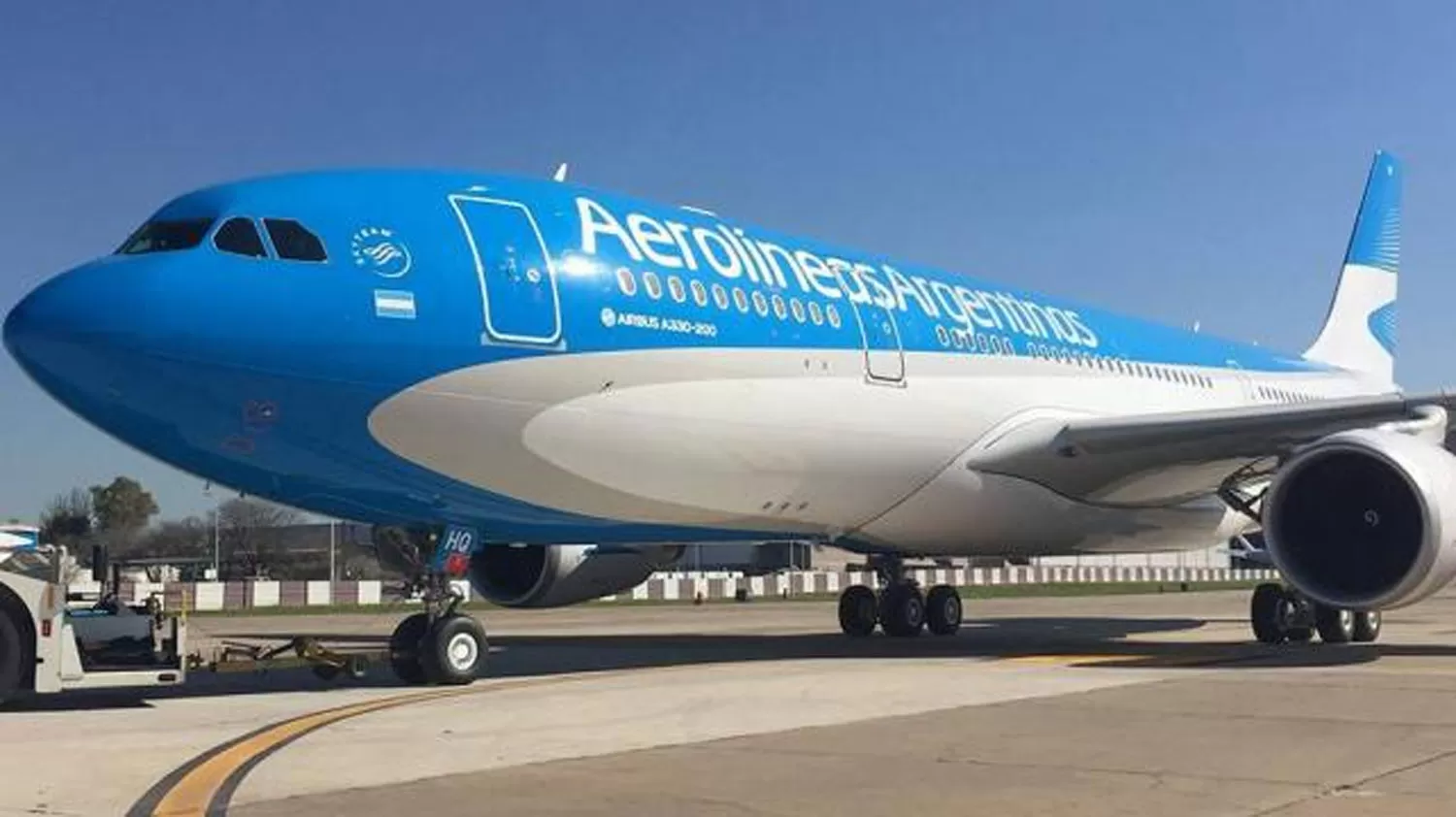DESDE EEUU. El vuelo de repatriación de Aerolíneas Argentinas llegó al país el pasado 18 de abril.
