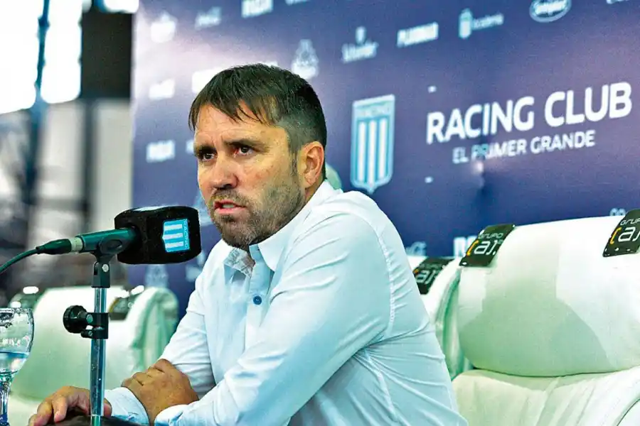 EDUARDO COUDET, DT DE RACING