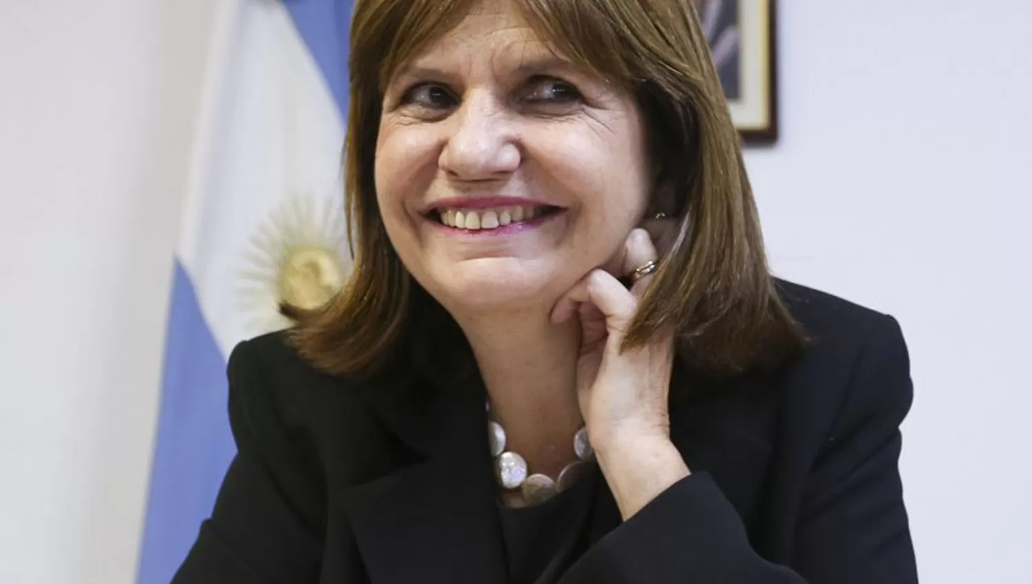 PATRICIA BULLRICH. La ministra de seguridad no descarta su candidatura.