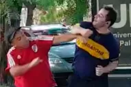 Salió a correr cerca de la cancha de River con la camiseta de Boca y lo golpearon