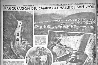 Hojeando el diario: se inaugura la ruta a San Javier