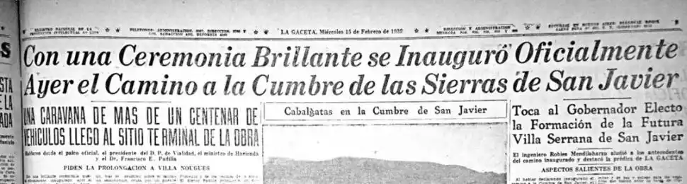 ACTO OFICIAL. Nuestro diario destacaba que más de un centenar de vehículo fueron parte de la caravana. 
