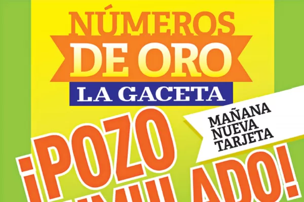El pozo de los Números de Oro quedó vacante: acumula $240.000