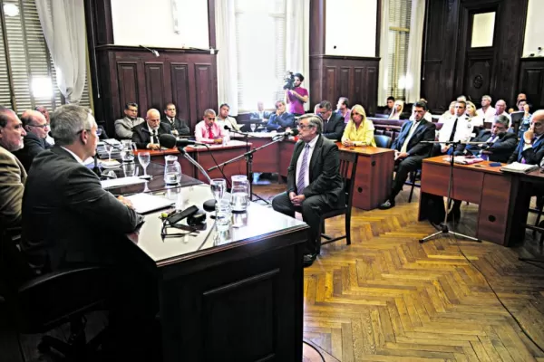 “La corrupción mata”, alertó Lebbos en sus palabras finales