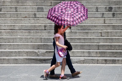 Un domingo con mucho sol, en el anticipo de una semana calurosa