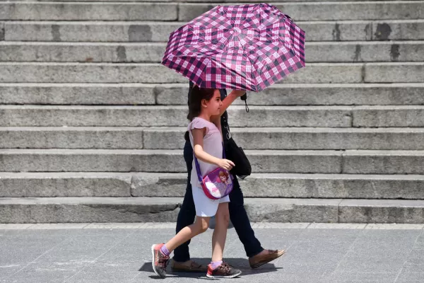 Un domingo con mucho sol, en el anticipo de una semana calurosa