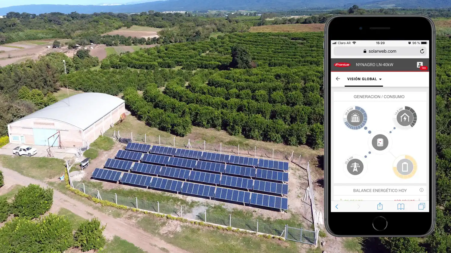 Productor de citrus – APP de control