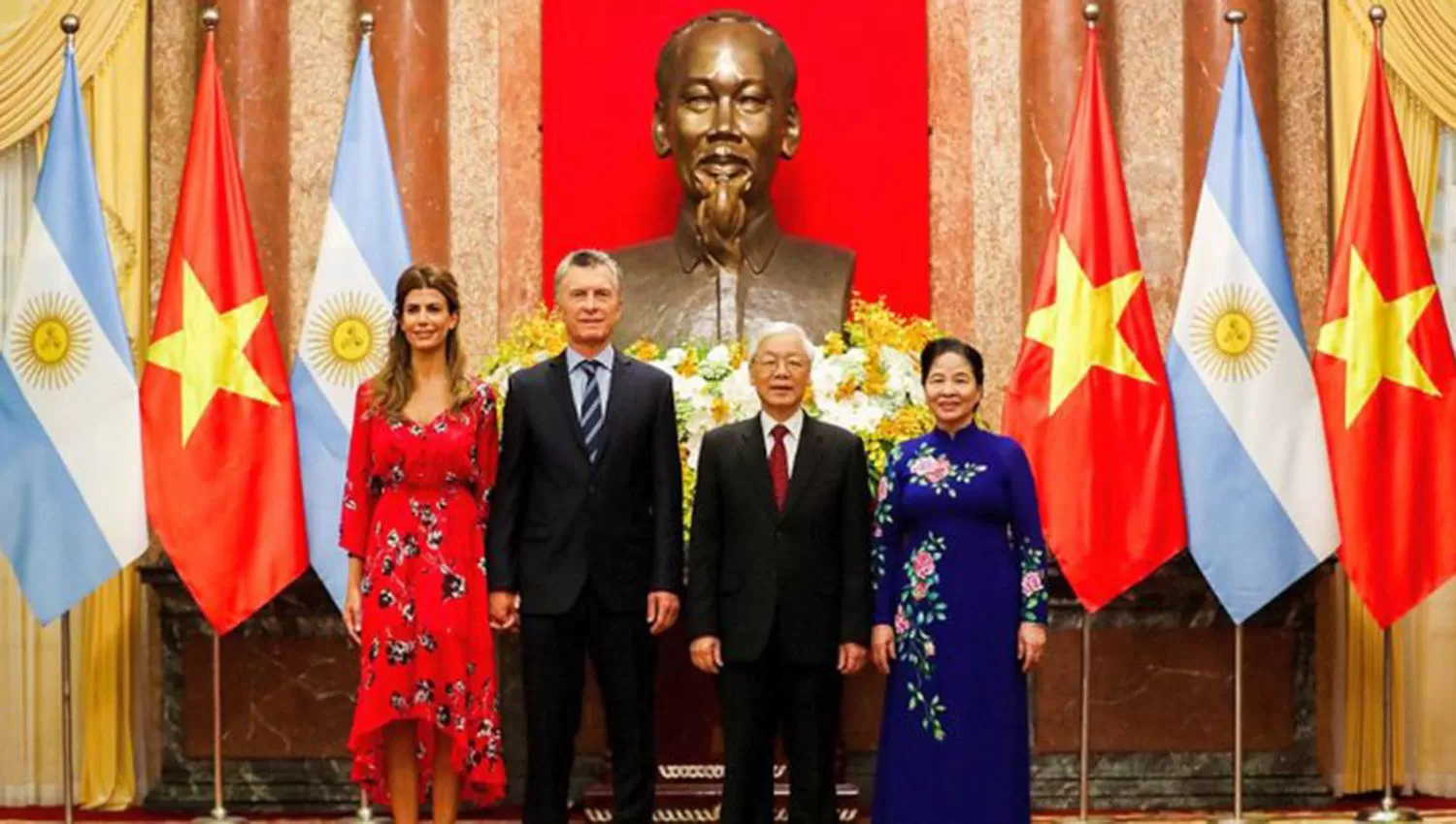 Macri acordó con el presidente de Vietnam avanzar hacia una asociación integral con la Argentina