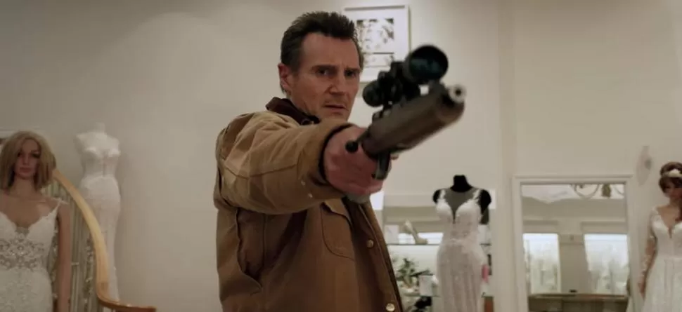 DISPUESTO A TODO. Liam Neeson en una escena del filme, que va creciendo en niveles de violencia a medida que transcurre la historia.  