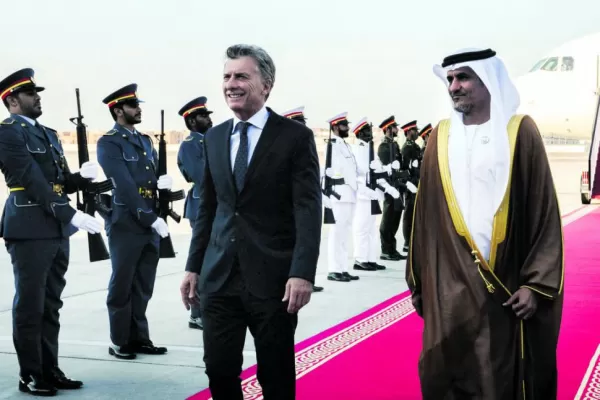 Macri regresa a la Argentina luego de visitar Abu Dhabi