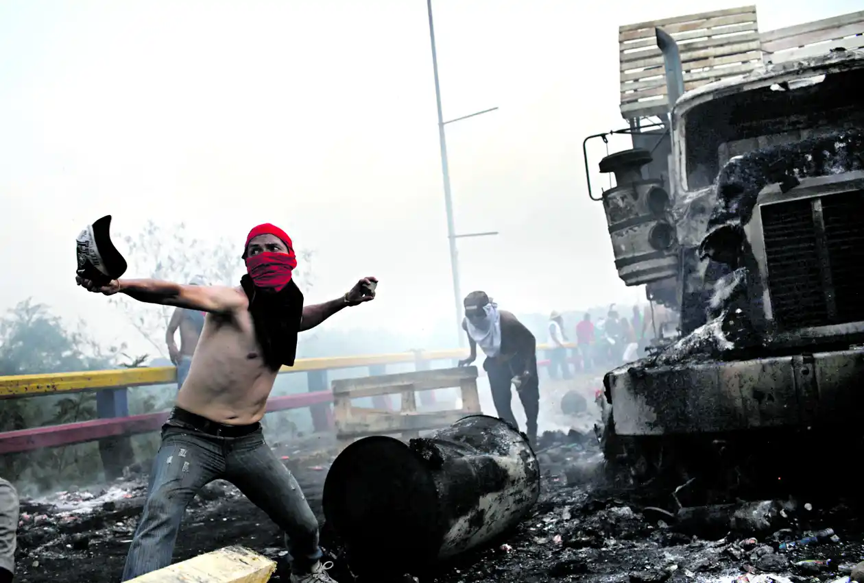LIBERTAD. El pueblo venezolano se levanta en búsqueda de sus derechos.