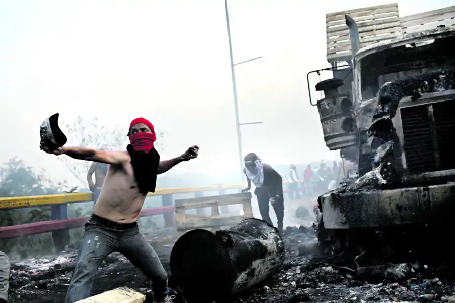 LIBERTAD. El pueblo venezolano se levanta en búsqueda de sus derechos.