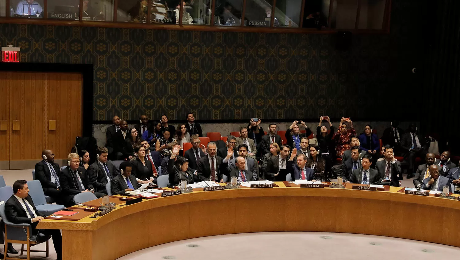 DEBATE. Cinco miembros, de los 15 que integran el Consejo de Seguridad de la ONU, tienen poder de veto. 